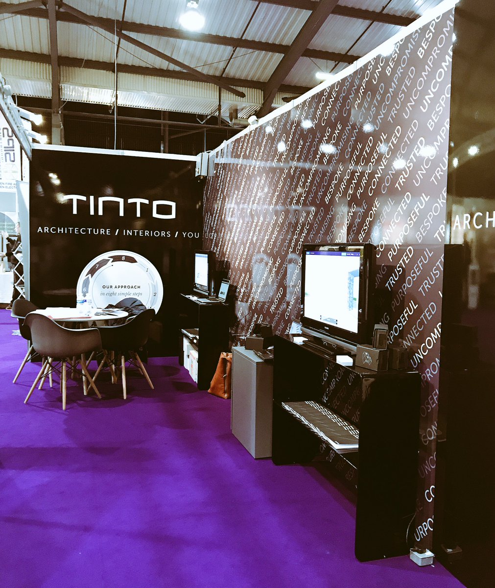 jcookdesigns's tweet photo. Proud to have designed the Tinto exhibition stand design for #ScottishHomeShow, reflecting core principles and our human centred approach. https://t.co/rTJbJvtamm