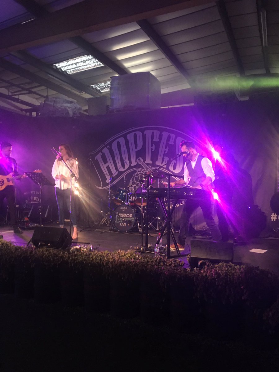Darkstarbrewco's tweet photo. Amazing Hopfest 2017 wrapped-up by the awesome @TheJukeboxLive much love people. Same time next year? #hopfest17 https://t.co/76Y0ruypSZ