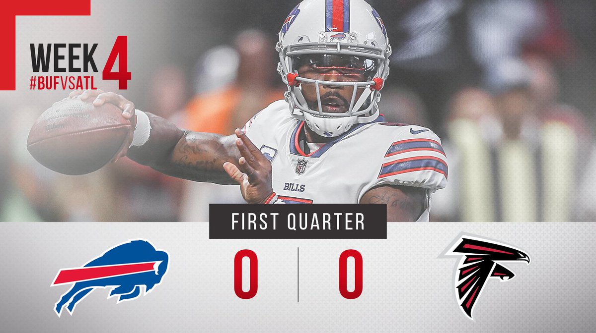 BuffaloBills's tweet image. Scoreless after one. #BUFvsATL