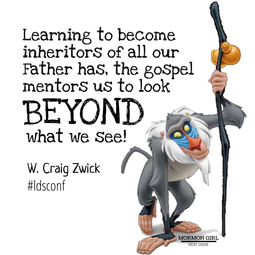 mormongirlnextd's tweet photo. #elderzwick #ldsconf #lionking #wisewords https://t.co/cBcaVJEvcX