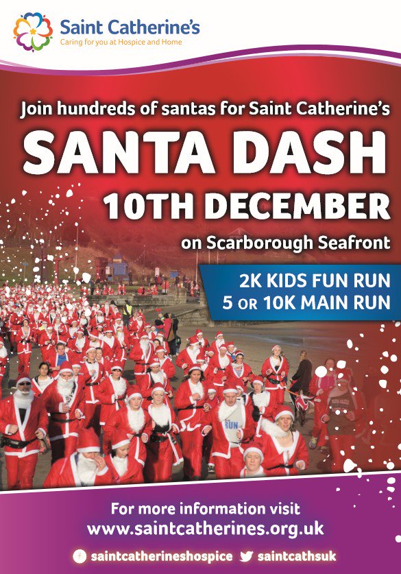 saintcathsuk's tweet image. Don't miss out on this year's SANTA DASH! It will be a HO HO WHOLE LOT of festive fun! Registration is now open saintcatherines.org.uk/events/santa-d…