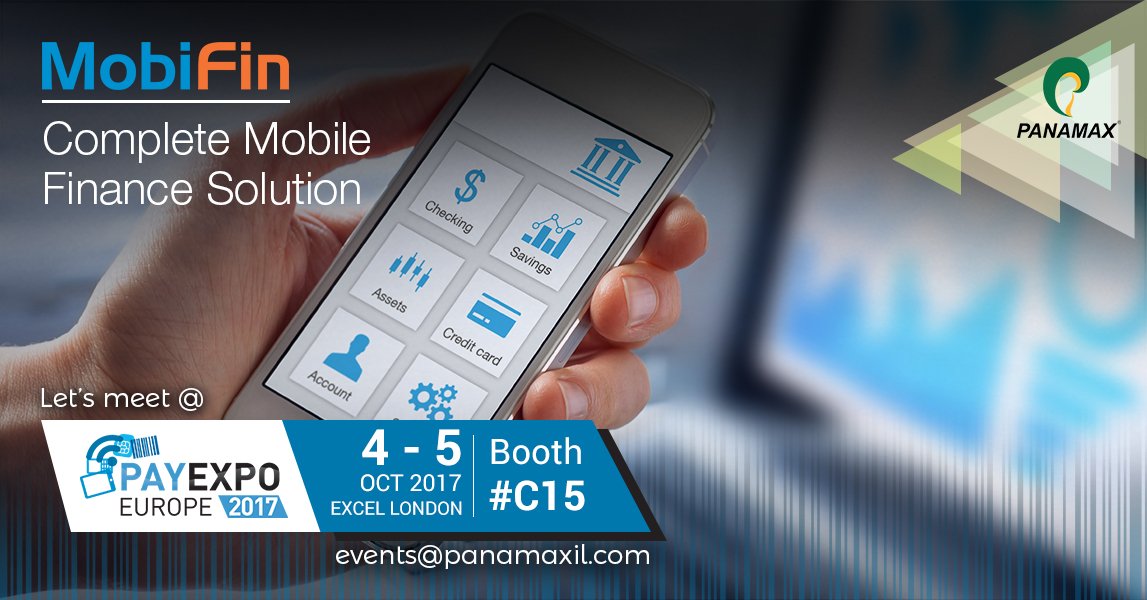 panamax_inc's tweet photo. Easily manage Bulk Payment, #mfinance, #mBanking, #AgencyBanking w/ our #mFinance solutions. Visit Booth C-15 @PayExpo. #PayExpoEurope https://t.co/XorRLWSRSv