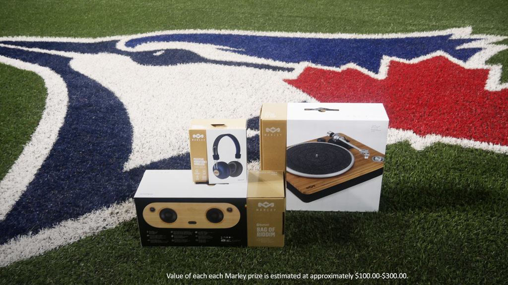 BlueJays's tweet image. Spend your offseason jamming to 🎶 with @HouseofMarleyCA.

You could win 1 of 3 great prizes by hitting RT!

Rules: atmlb.com/2xw4lmH