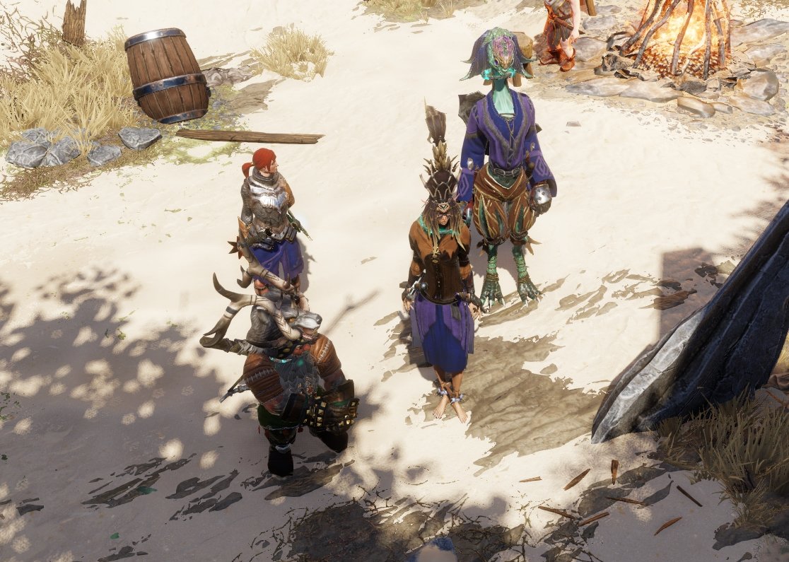 AegisVS's tweet photo. Some more 4player #divinityoriginalsin2 in about 20 minutes. Leaving Fort Joy 🙏https://t.co/eLOmM7yBky https://t.co/FwIaBaLq1T