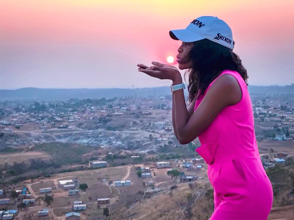 tatie_hazel's tweet photo. Little miss sunshine ☀️ #Zimbabwe #domboshava #sunsetloving #kissed by the sun ☀️ https://t.co/KEf8JwpuaT