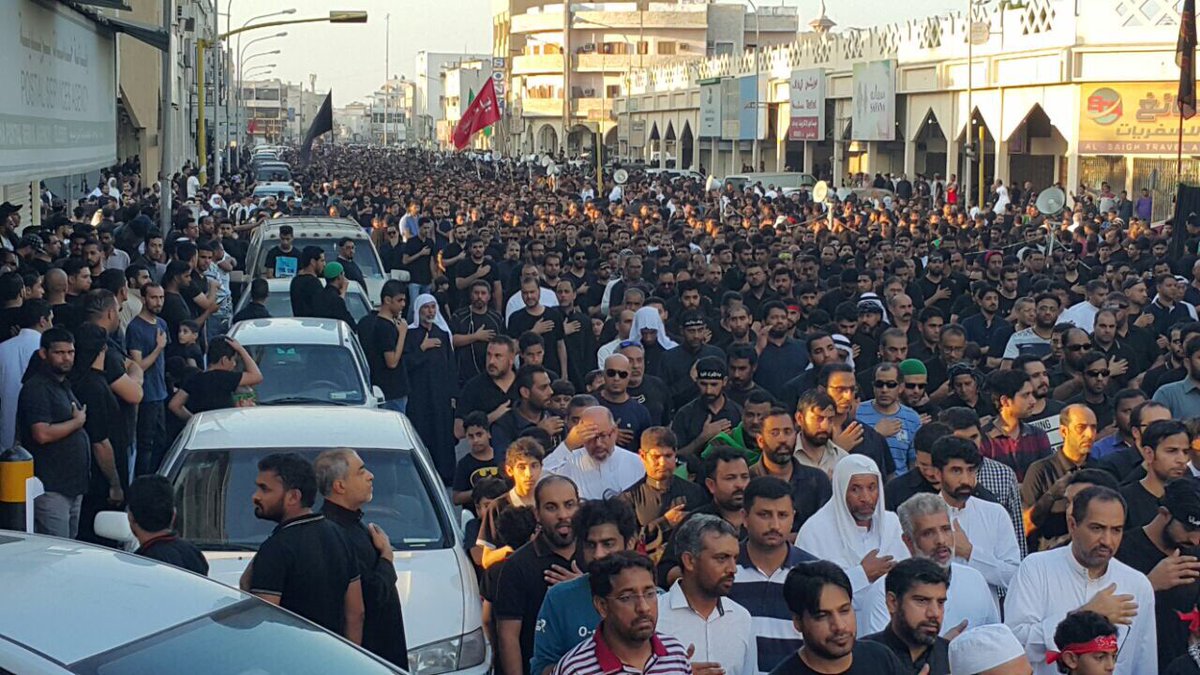AliAlAhmed_en's tweet photo. Ultra sectarian #Saudi Monarchy bans its media from reporting massive #Ashura events in the country to make Shia Arabs invisible @USAinKSA https://t.co/71xVygNP0t