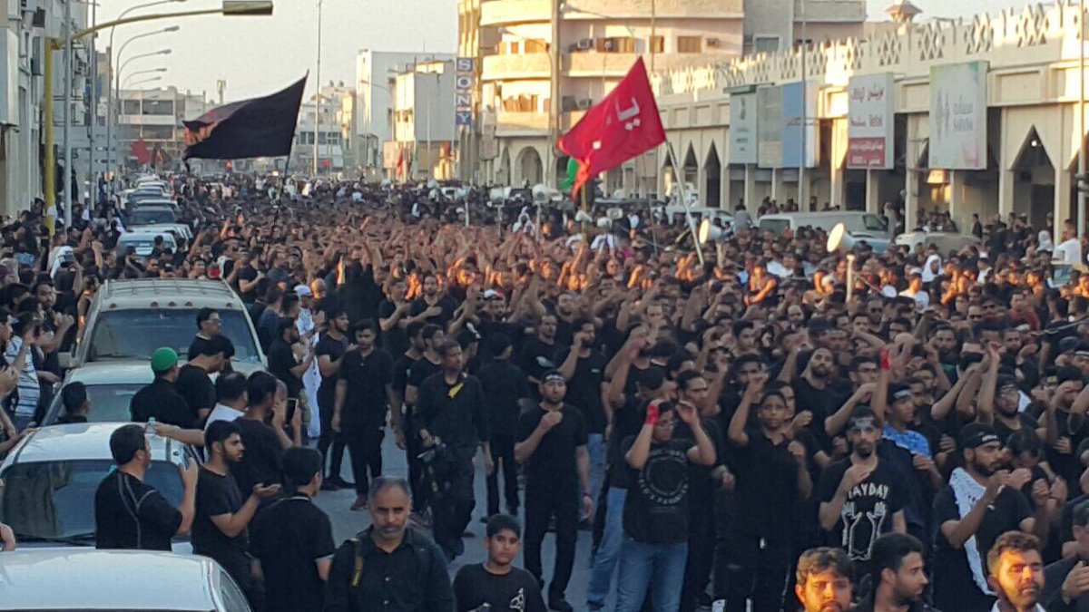 AliAlAhmed_en's tweet photo. Ultra sectarian #Saudi Monarchy bans its media from reporting massive #Ashura events in the country to make Shia Arabs invisible @USAinKSA https://t.co/71xVygNP0t
