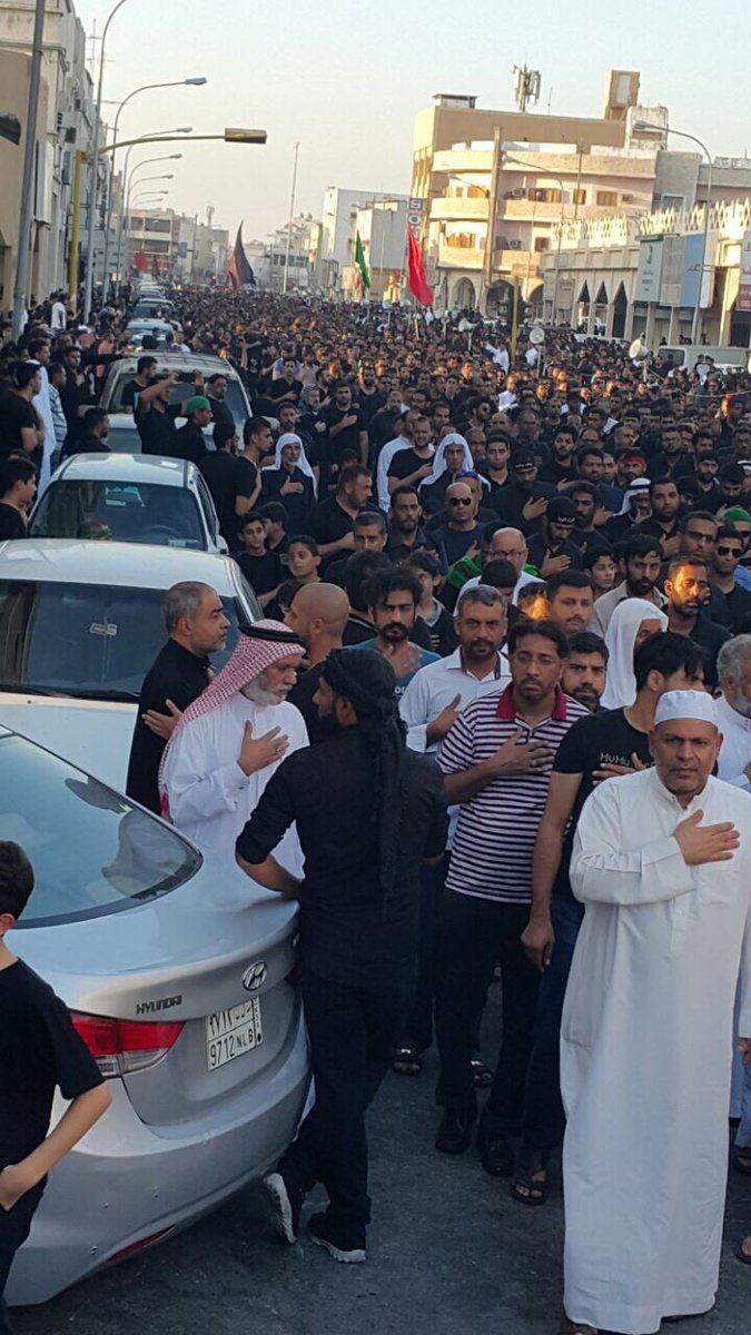 AliAlAhmed_en's tweet photo. Ultra sectarian #Saudi Monarchy bans its media from reporting massive #Ashura events in the country to make Shia Arabs invisible @USAinKSA https://t.co/71xVygNP0t