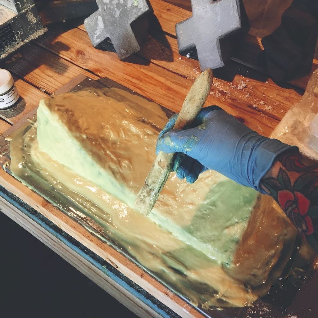 variousmfg's tweet photo. Normally I spend a few weeks smoothing out every crease and mark in the wax, but I have accepted that these are a part of it. #moldmaking #… https://t.co/Ju9KtOMdSq