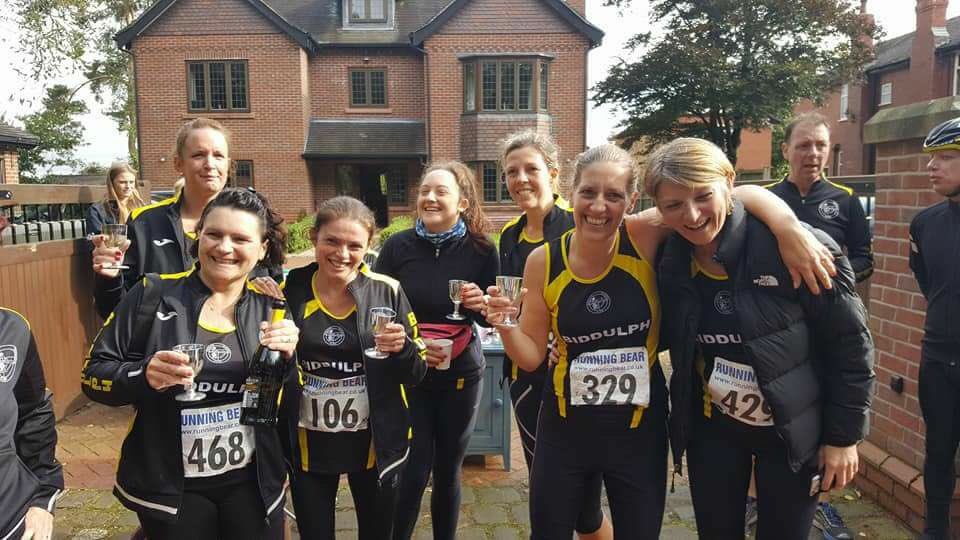 Well deserved prosecco - #run #congletonhalfmarathon