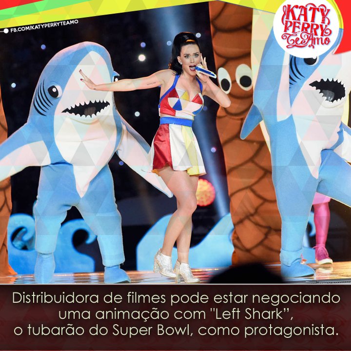 KPTAsite's tweet photo. Parece que uma distribuidora de filmes quer lançar um longa de animação para o Left Shark, o tubarão que roubou a cena no Super Bowl! https://t.co/IoyksCa5EA