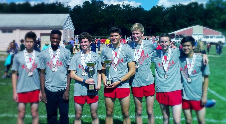 LenapeXC's tweet photo. The varsity team performed very well today at the South Jersey Open meet, which took place at Delsea High School, by taking first place. https://t.co/yFrIT9FXWz