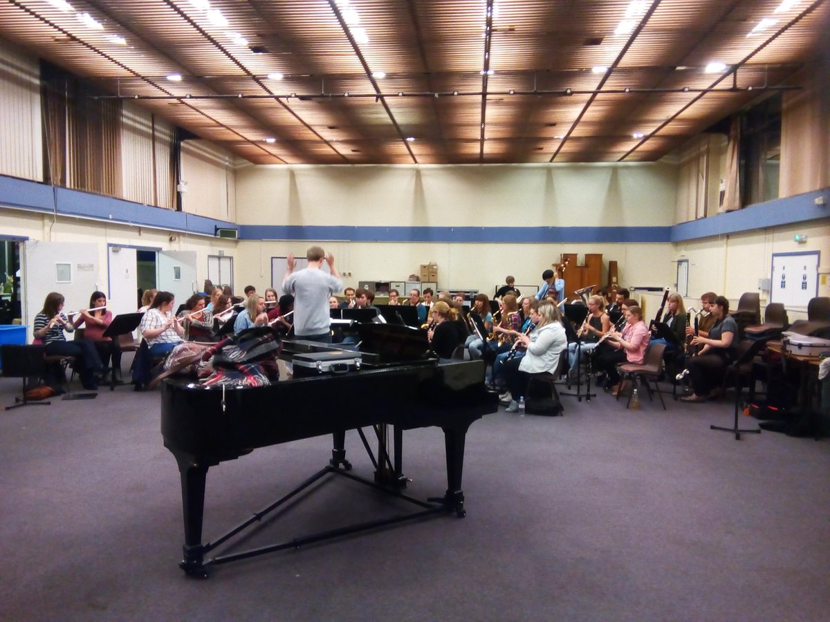 KeeleConcertBnd's tweet photo. Lots of fresher's have join us for our taster session. https://t.co/yHsshNbWz0