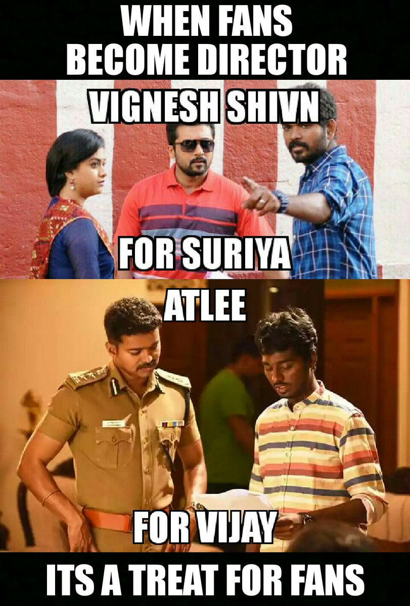 Suriya36_'s tweet photo. #vigneshshivn for #suriya
#Atlee for #Vijay
#Mersal #ThaanaaSerndhaKoottam #TSK2ndSingle #tsk
@Suriya_offl @VigneshShivN https://t.co/7Fm51MWk4Y