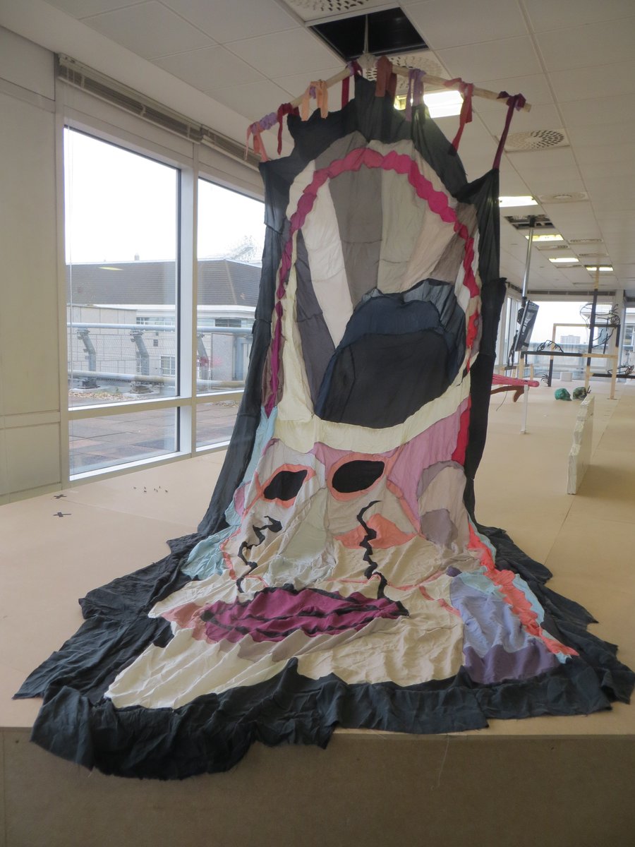 PMSA_Sculpture's tweet photo. DRAMATIC menacing work from #AlfieStrong & GREAT to see jesmonite/fibreglass #loveclub from @McrSchArt #LiamFallon 2nd #WoonPrize @baltic39 https://t.co/6ZANRk2z8B