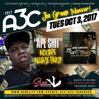 TheHypeMagazine's tweet photo. #A3C Takeover - October 3rd, 2017 with #TheHypeMagazine @CutDaRedTape #Sacbossent #CrooksPromotion @TheHypeMagazine - https://t.co/TzVJw61Wnc
