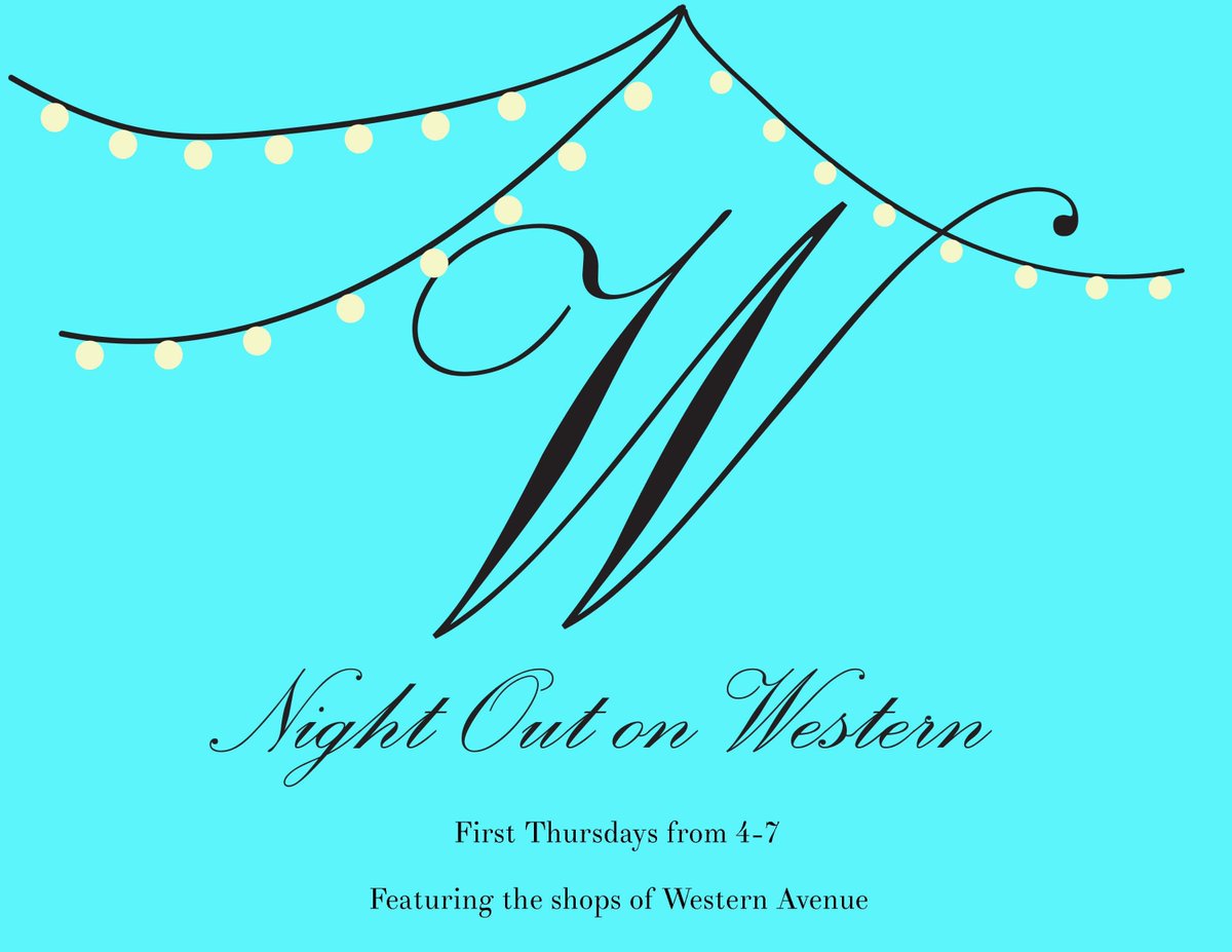 chouketteeclair's tweet photo. Join us for A Night Out on Western on Thursday, October 5th. Visit the shops on Western Ave and enter to win a gift card from @eclair_art https://t.co/nogC1GvwJ5
