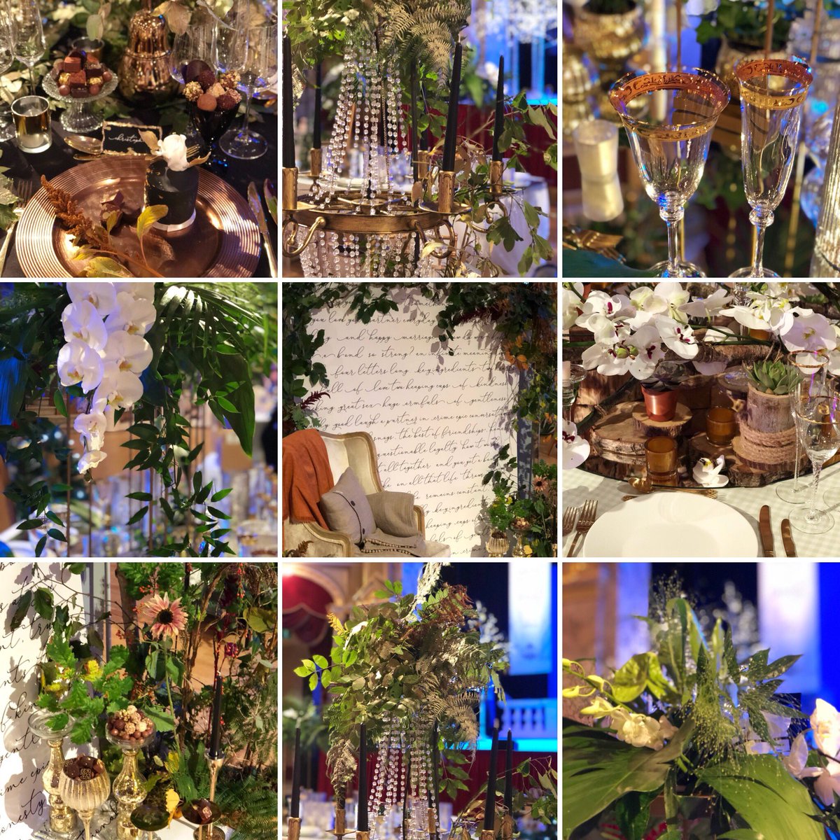 WeddingAffair's tweet photo. Did you see these amazing #designquarters at our #weddingshowtoday at @RoyalHallRT... Incredible! @PamellaDunn @styling_farm @horticouture https://t.co/ZDSiPOxETV