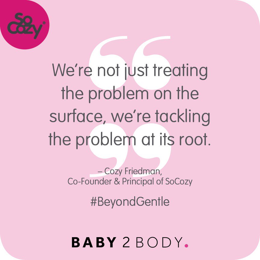 Put down the toothbrush &amp; olive oil! Cozy is chatting about takling fussy scalps, flakes &amp; all on <a href="/baby2body/">Baby2Body</a>'s blog: bit.ly/2ya2QMg