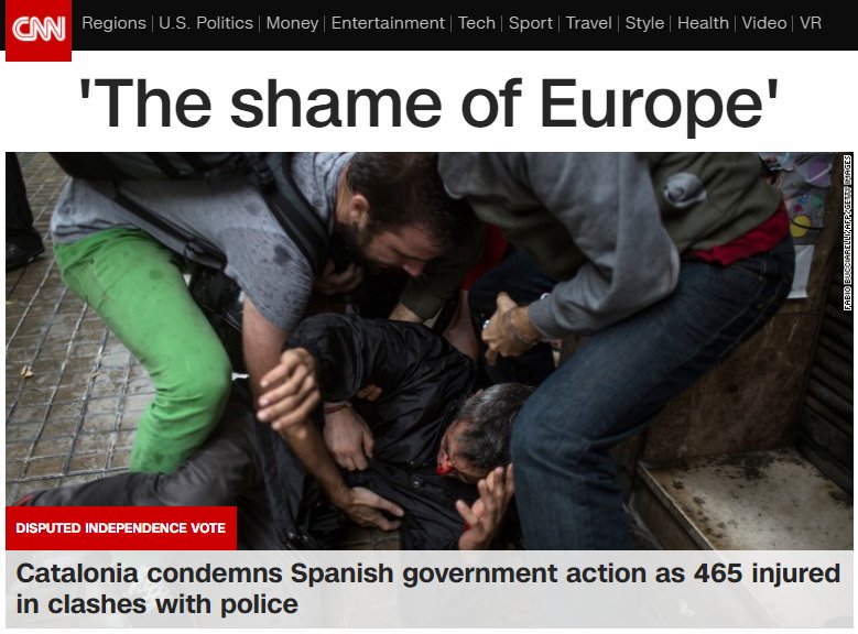 NilGarcia10's tweet photo. Portada de la @CNN, "La verguenza de Europa". https://t.co/Ts5JbdfG4R