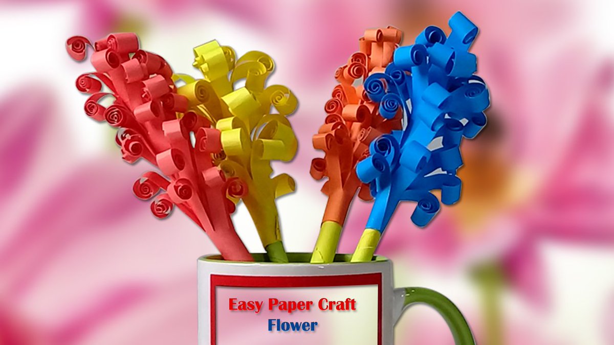 easypapercraft's tweet photo. How to Make Flowers out of Paper 👉👉👉 https://t.co/Me05myJZAq  #flowers #papercraft #Paperflowers #flowerscrafts #diypaperflowers https://t.co/yJvu7m0Qra