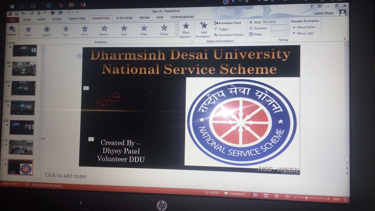 PatelsdhyeyDK's tweet photo. Nss-Week. 21st to 27th by
NSS-DDU #Project_Coordinator, #PO, And #Volunteers...!!
Special Thanks to Anjali ma'am ....!!! https://t.co/jx3Snajltr
