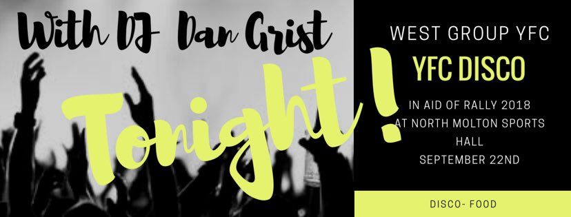 WestGroupYFC's tweet photo. Disco tonight YFC #YFC https://t.co/6UVt60xWW7
