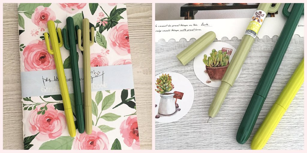 CraftHappyDaily's tweet photo. On trend #stationery for pencil cases - Super cute cactus pen 🌵
Order Now https://t.co/0HKFsvhAaI

#crafthour https://t.co/XHgUfT3akC