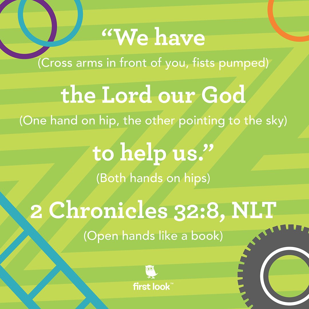 KidsTwc's tweet photo. Set a time each day to work on this memory verse with your preschooler. Use the hand motions to help with memorization! https://t.co/6pIt9WKO6w