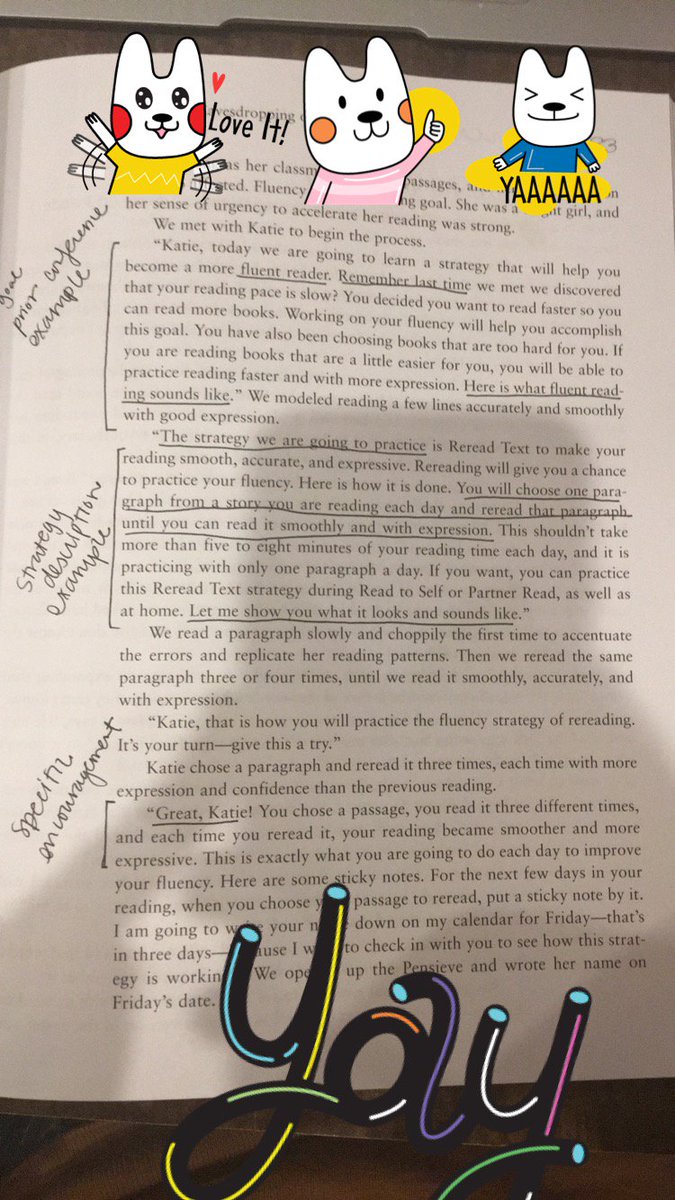 brandiantonsen's tweet photo. Through this fluency strategy, the teacher exemplifies the different aspects of each reading conference sequence! #booksnaps #eled459 https://t.co/gA02xawyIl