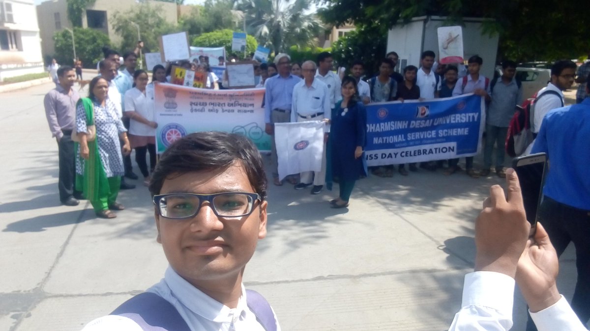 PatelsdhyeyDK's tweet photo. Nss-Week. 21st to 27th by
NSS-DDU #Project_Coordinator, #PO, And #Volunteers...!!
Special Thanks to Anjali ma'am ....!!! https://t.co/jx3Snajltr