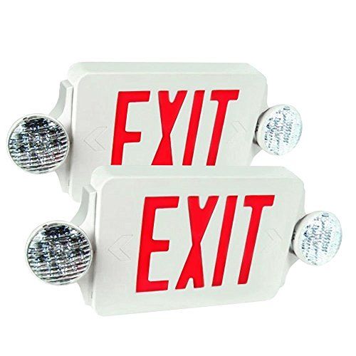 WeAreHomeDecor's tweet photo. eTopLighting 2 Packs of LED Red Exit Sign Emergency Light Combo with Battery Back-Up UL924 ETL listed, EL2BR-2 - https://t.co/pbwOSIlps6 https://t.co/S6UCiZdvp4