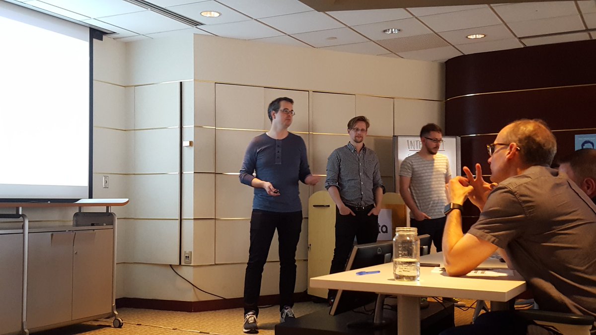 AL_OutpostLab's tweet photo. Our new friends from Austria are the final team presenting esports ideas at Hackathon.005. Awesome weekend! https://t.co/TRSZtGaSXD