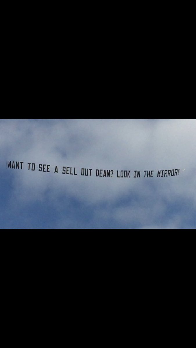 jmt619's tweet photo. So Dean and @nflcommish we're on the field as our plane flew over the StubHub center. You know they saw are our banner 😂 https://t.co/jkOOJqgdpI