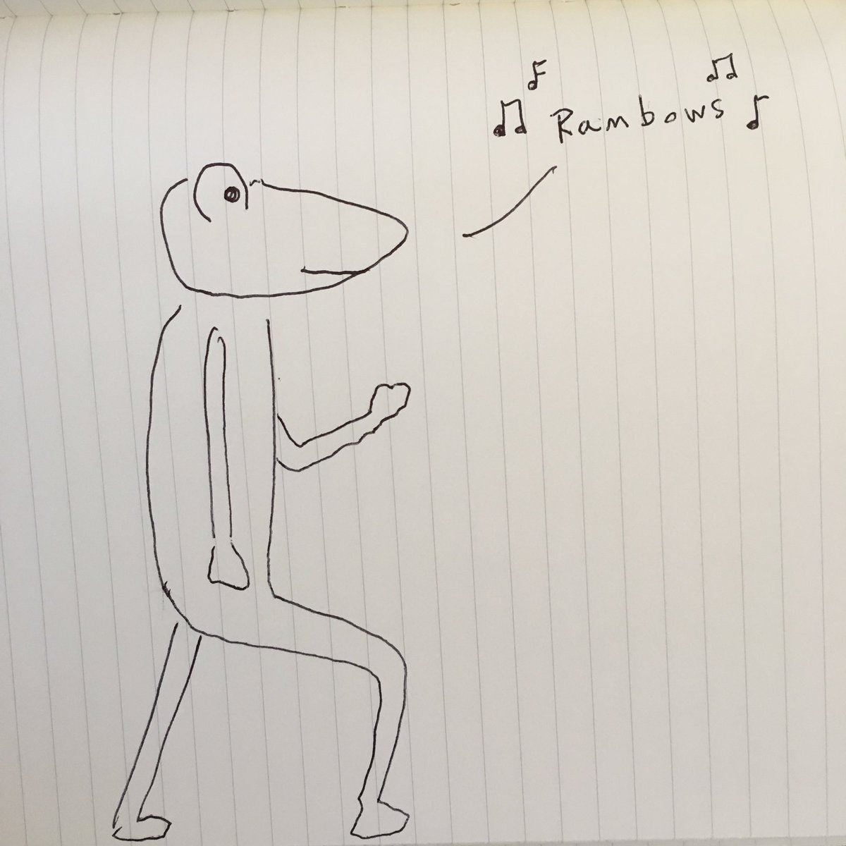 trumpetcake's tweet image. Found this old portrait I did of Kernit. Thought it might cheer everyone up! #mupetts.