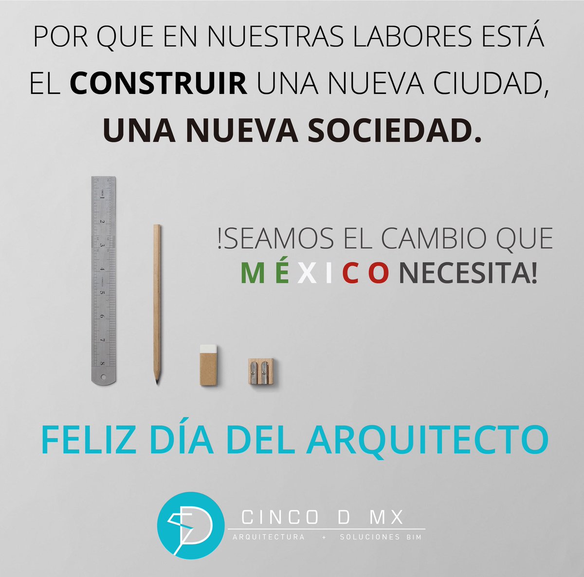 Feliz día de arquitecto !!

<a href="/ReconstruirMX/">ReConstruirMéxico</a> #fuerzamexíco #diadelarquitecto #felizdiadelarquitecto
