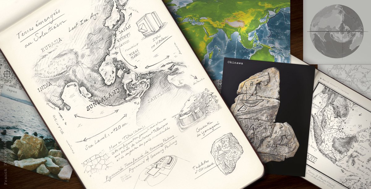 Per_Ignem's tweet image. #UNDERWATERWORLD: a strange Mob of panting trees, fences fled away &amp;amp; the Rivers where the houses ran. Yet Abide the World #sundaland #ニライカナイ