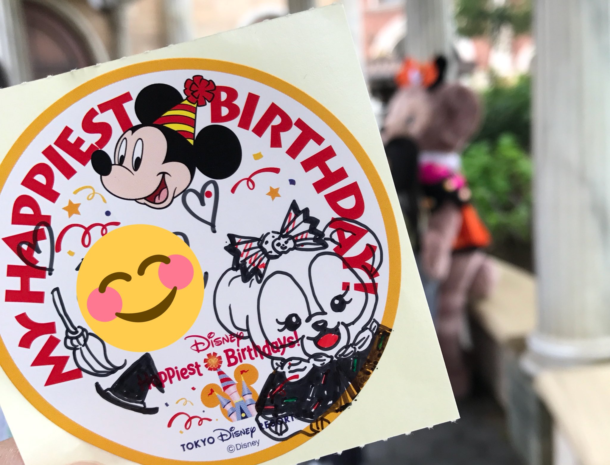 Twitter 上的 Shino ディズニーシー お誕生日シール シェリーメイ ハロウィン T Co Me6mgbyalc Twitter