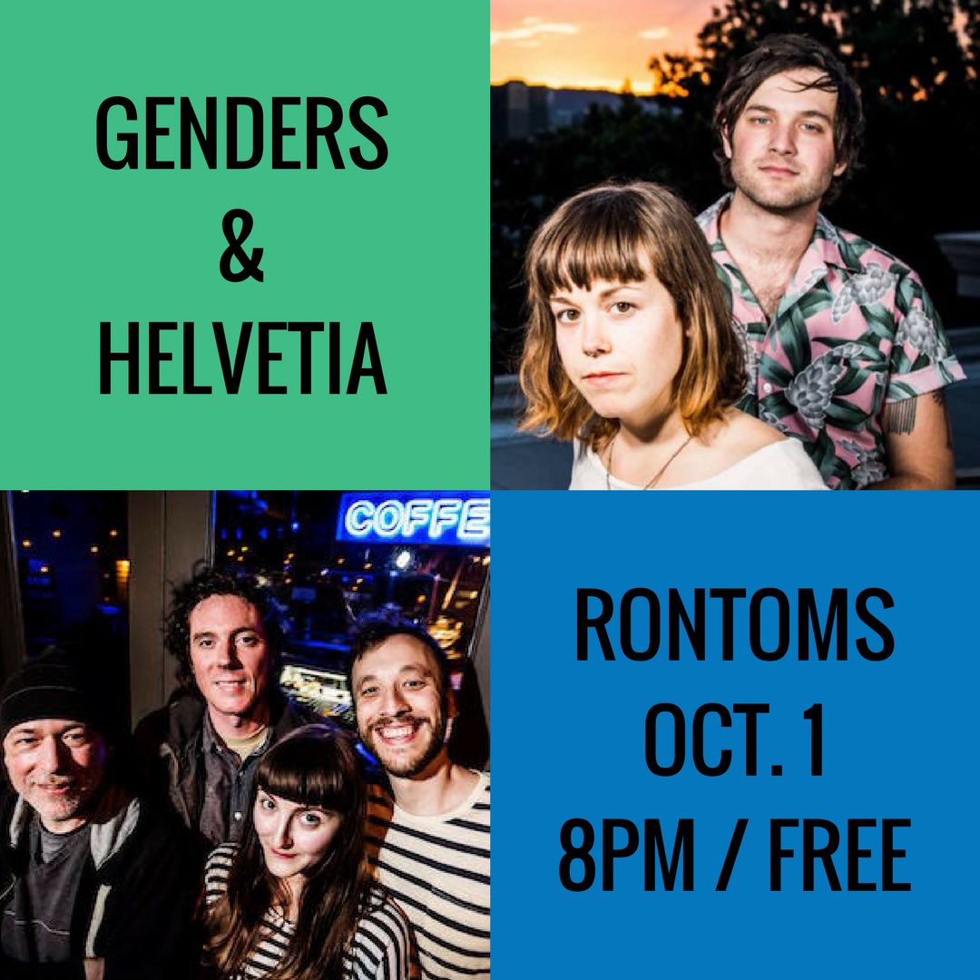 Excited to host local alternative indie favorites, <a href="/Genderspdx/">Genders</a> and <a href="/helvetiaband/">helvetia</a>, on the patio tonight! #pdxmusic #SUNDAYSESSIONS