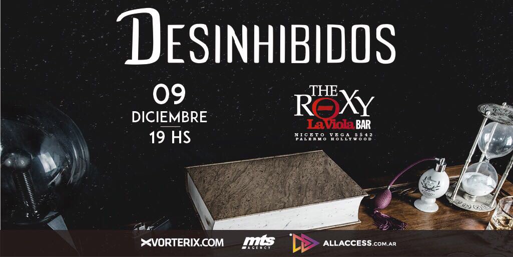 ¡Despedimos el año! 
📅 Sábado 09 de Diciembre - 🕘 19:00 hs.
📌 <a href="/TheRoxyArg/">The Roxy Arg.</a> 
Entradas próximamente a la venta.
🎶 #DhsEnTheRoxy 🎶