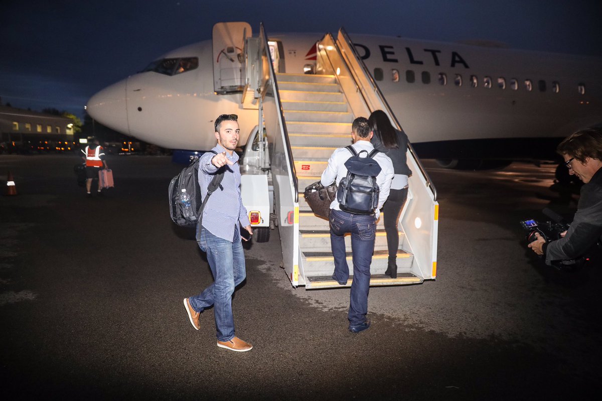Twins's tweet photo. NYC bound 🗽

#MNTwins https://t.co/DrM8QOQDxc