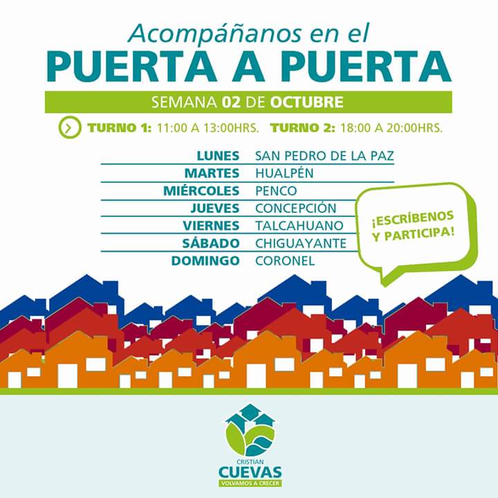 CS_BioBio's tweet photo. Necesitamos de tu apoyo para recorrer el #Biobío
Sólo debes elegir el turno que más te acomoda y escribirnos o llamarnos al ☎ 2 2880 0497 https://t.co/qk3Y1eikxd