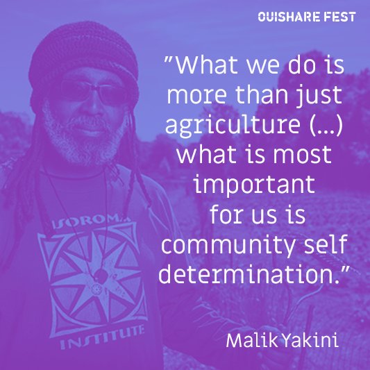 OuiShareFest's tweet photo. Enlightening talk by Malik Yakini on what #urbanagriculture means to Detroit.
#OSFEST17
https://t.co/wfCG5wvDTE https://t.co/mMgrTStwK9