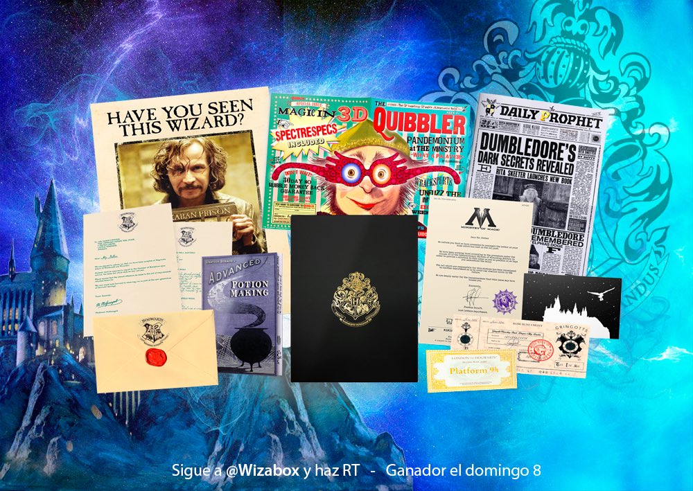 ¡SORTEAMOS ESTE LOTE DE HARRY POTTER! ⚡️ 
 
Para participar:
🔹Da RT
🔹Sigue a <a href="/Wizabox/">Wizabox</a>  y <a href="/Hogwartssite/">Hogwarts</a> 

¡Sorteo INTERNACIONAL!