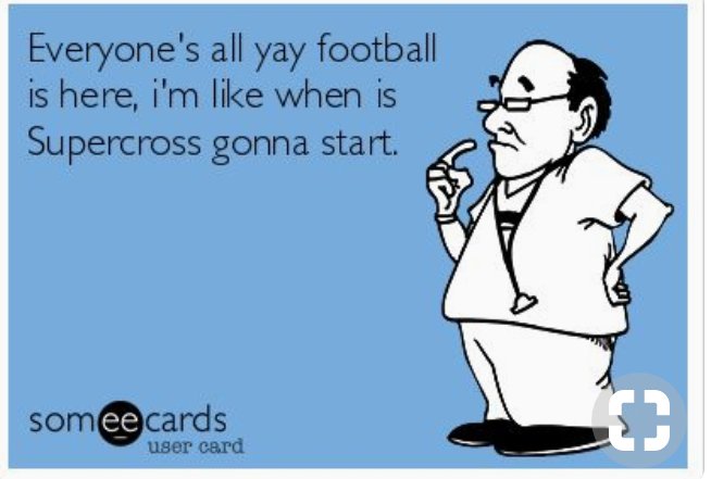 taymort32's tweet photo. Anyone else? #supercross #Motocross #sx #sxonfox https://t.co/GVI78fxmm2