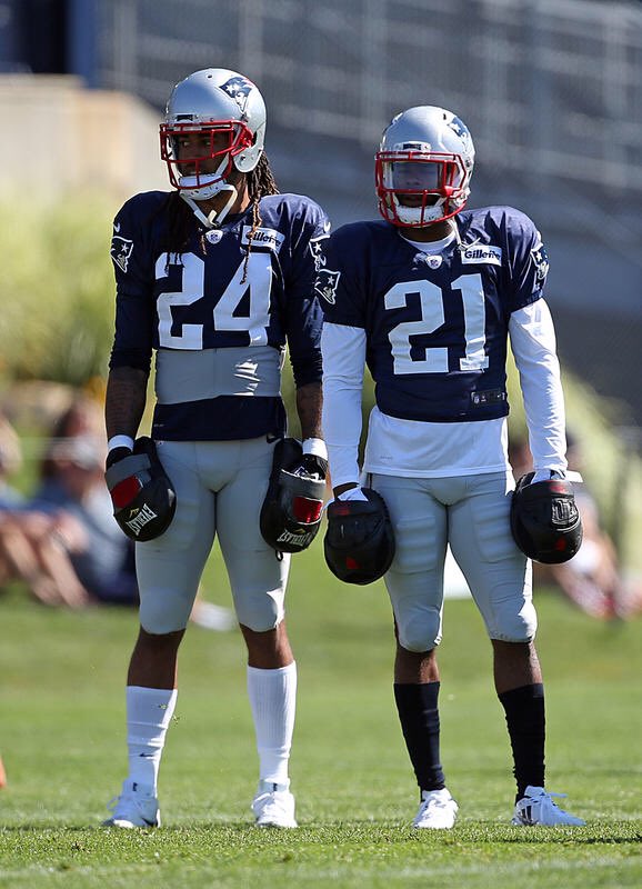 bnightingale111's tweet photo. Remember the Patriots secondary? This is them now, feel old yet? https://t.co/vj0n3r06j3