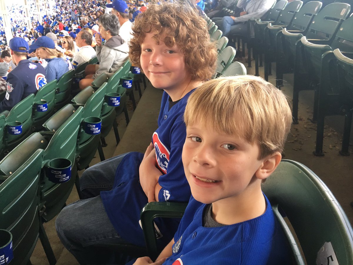 TomCarnevale's tweet photo. #1stCubsGame @cubs https://t.co/lZXyKyGH4H