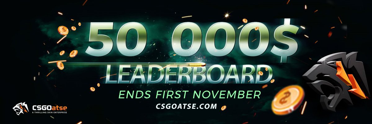 50 000$ LEADERBOARD!

Join it now.

Check "Rules" section for more info.

Ends 2017-11-01

RT + Like