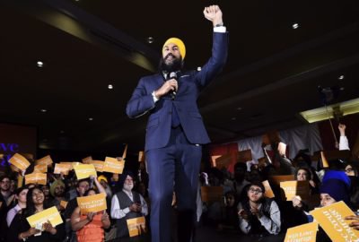 iPoliticsCA's tweet image. “I don’t have the words to capture this journey:" Jagmeet Singh on winning NDP leadership ipoli.ca/2Opp30fyDdk
