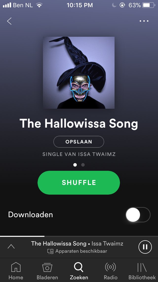 CharissxS's tweet photo. Its LITERALLY ON SPOTIFY IN THE NETHERLANDS FOR LIKE 2 MINUTES😍😍😍💍 #HALLOWISSASONG @issa https://t.co/ACpECCxYhU